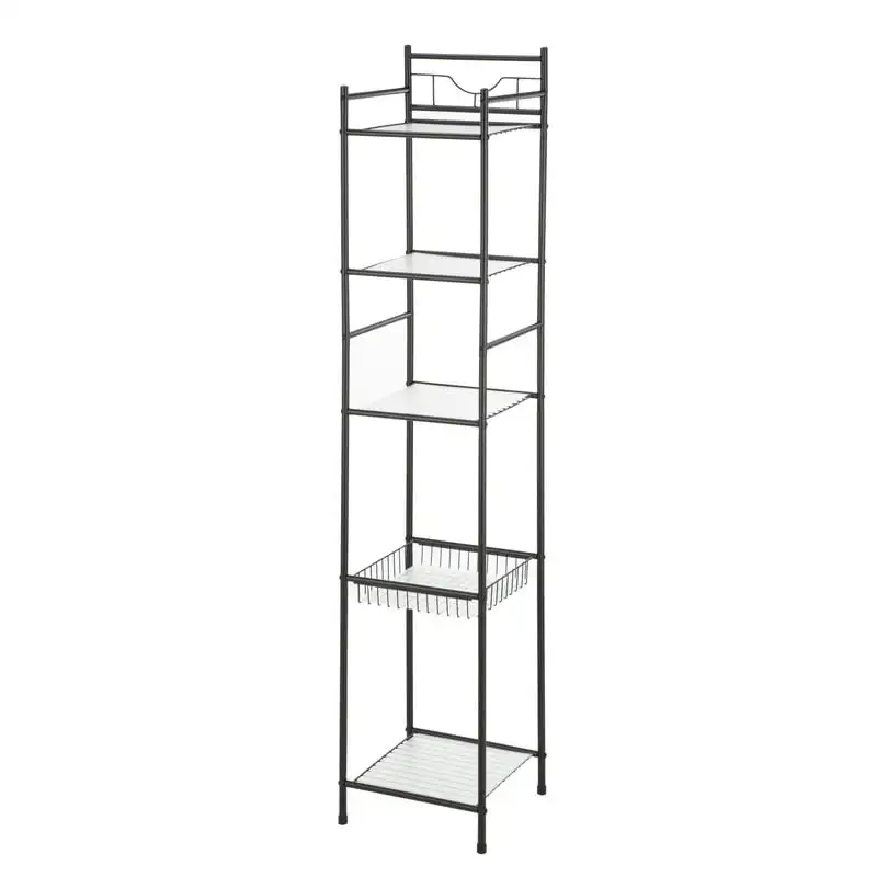 

Shelf Steel Storage Shelf Unit, Oil Rubbed Bronze Finish for Adult - Teen Age Groups Storage Bathroom shelves Shelves Bathroom s