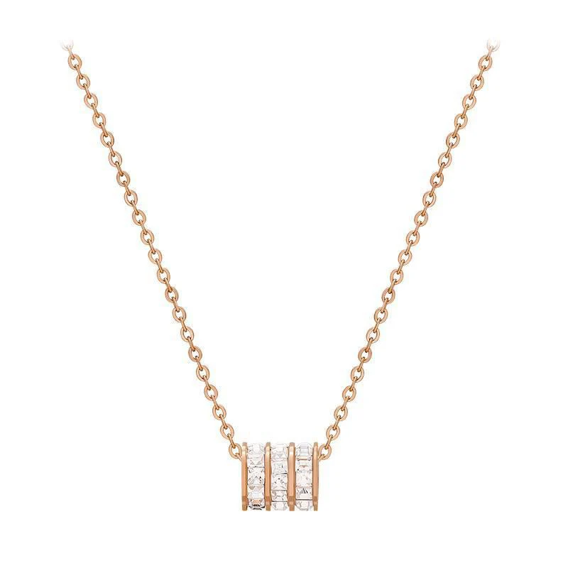 

Korean Style Titanium Steel Necklace for Female Neck Chain Pendant