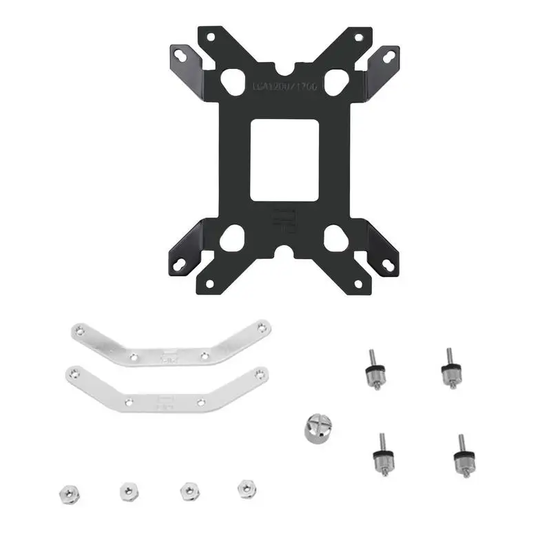 

Radiator Backplane Heatsink For LGA 1700 CPU Graphics Card Backplate Memory Dedicated One-piece Backplate With Fixed Struts