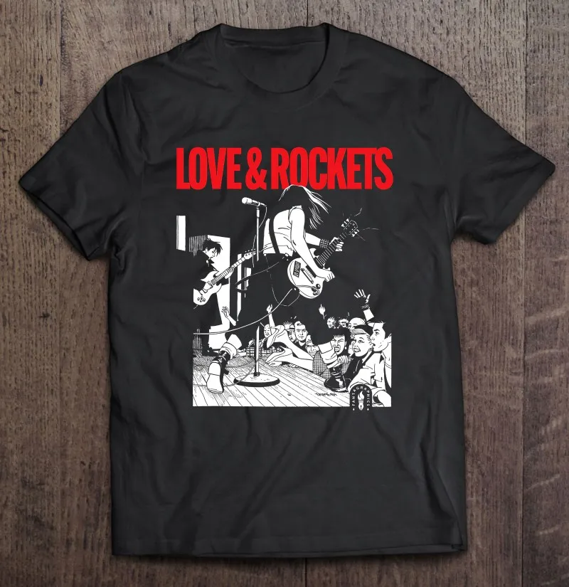 

Jaime Hernandez Love And Rockets T Shirt For Men Short Sleeve T-Shirts Anime Clothes Tee Shirt Men Men's Clothes Anime T-Shirt