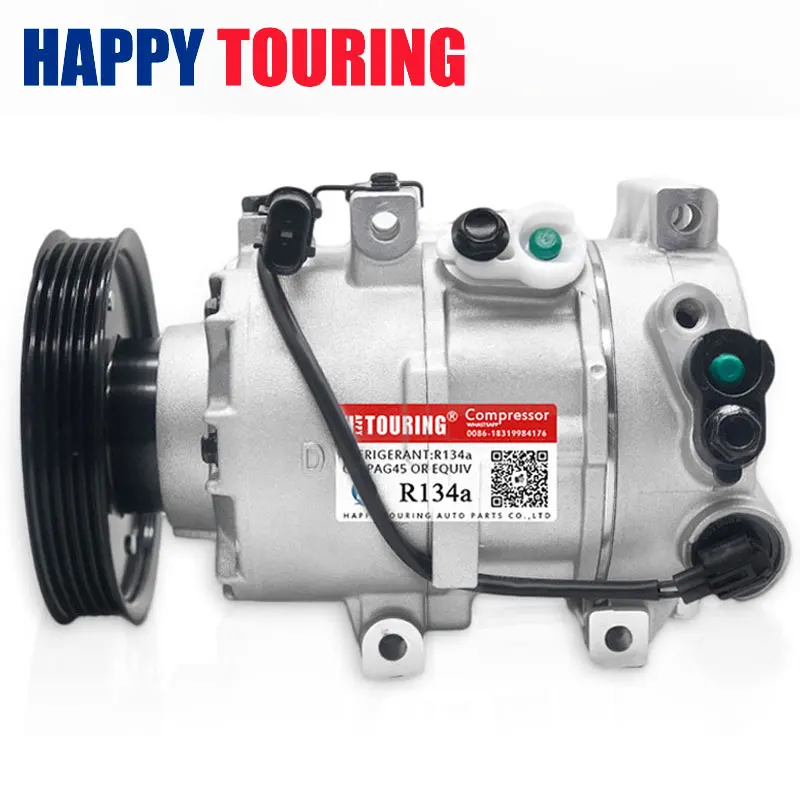 Компрессор кондиционера DVE12 для автомобиля KIA RIO III UB/Hyundai Accent 1.4 97701-1R300 977011 R100 97701-1R100