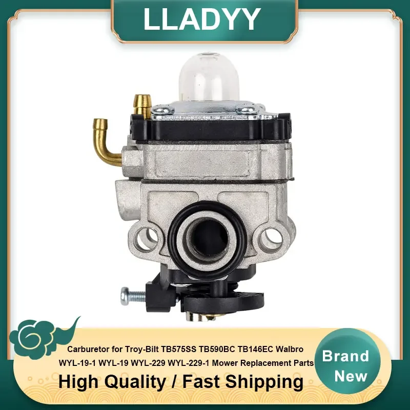 Фото Карбюратор для Troy-Bilt TB575SS TB590BC TB146EC Walbro WYL-19-1 WYL-19 WYL-229 WYL-229-1 Запасные части для косилок №1