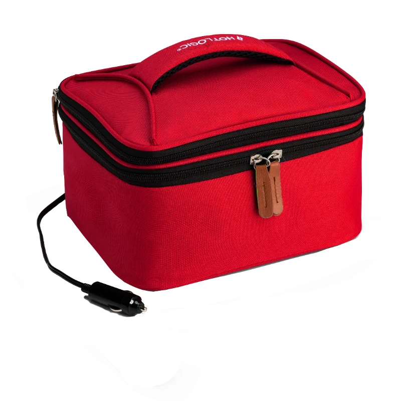 

Food Warming Tote Lunch Bag Plus 12V Red