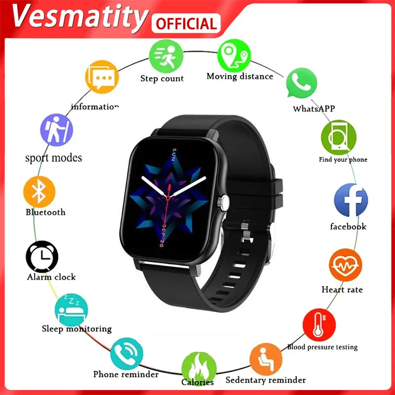 

2022 Y13 Sleep Monitoring Pedometer Bluetooth Call Watch Smart Watch Men's 1.69 Inch Smart Waterproof For Apple Huawei Xiaomi