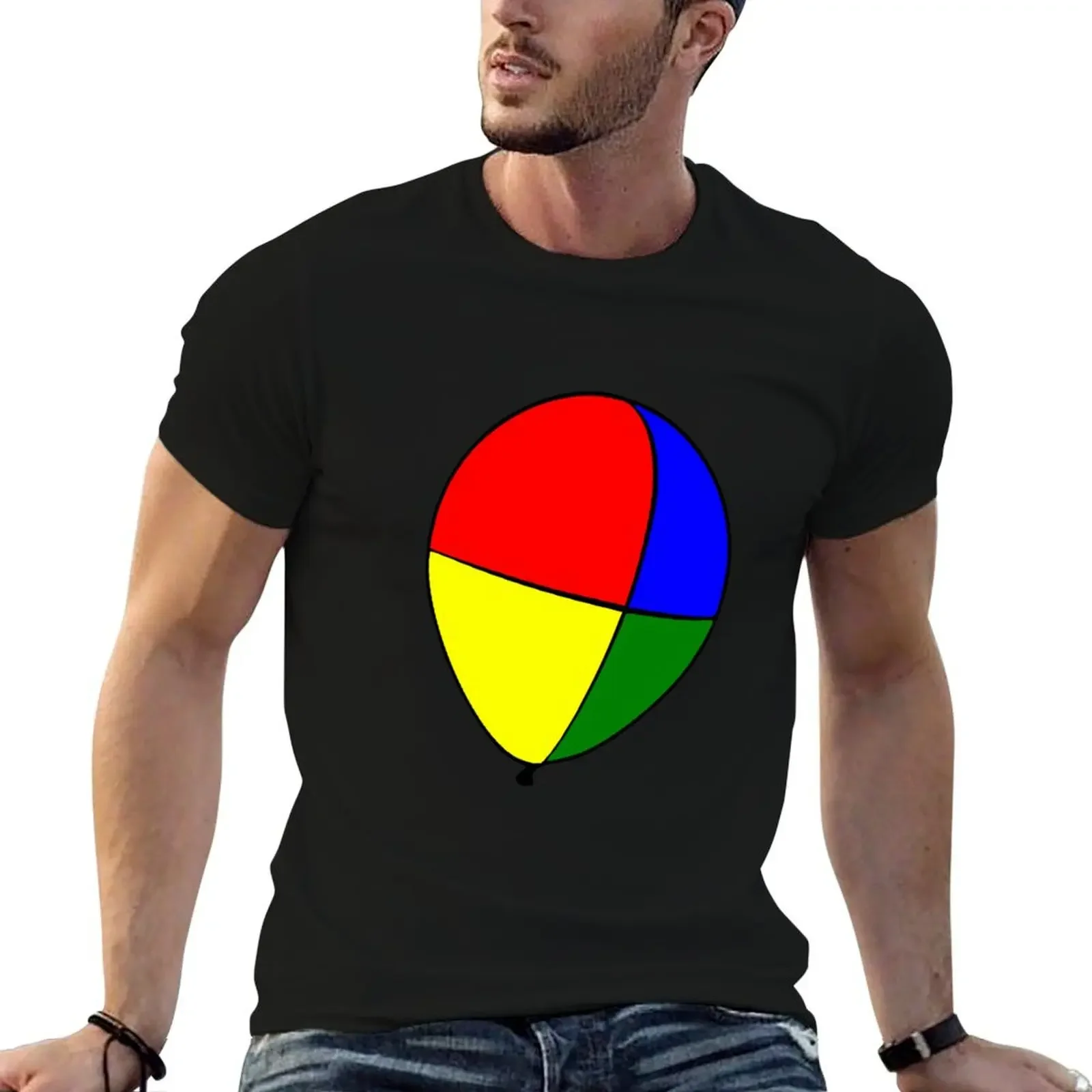 Футболка GoF Balloon возвышенная уличная одежда мужская футболка с короткими