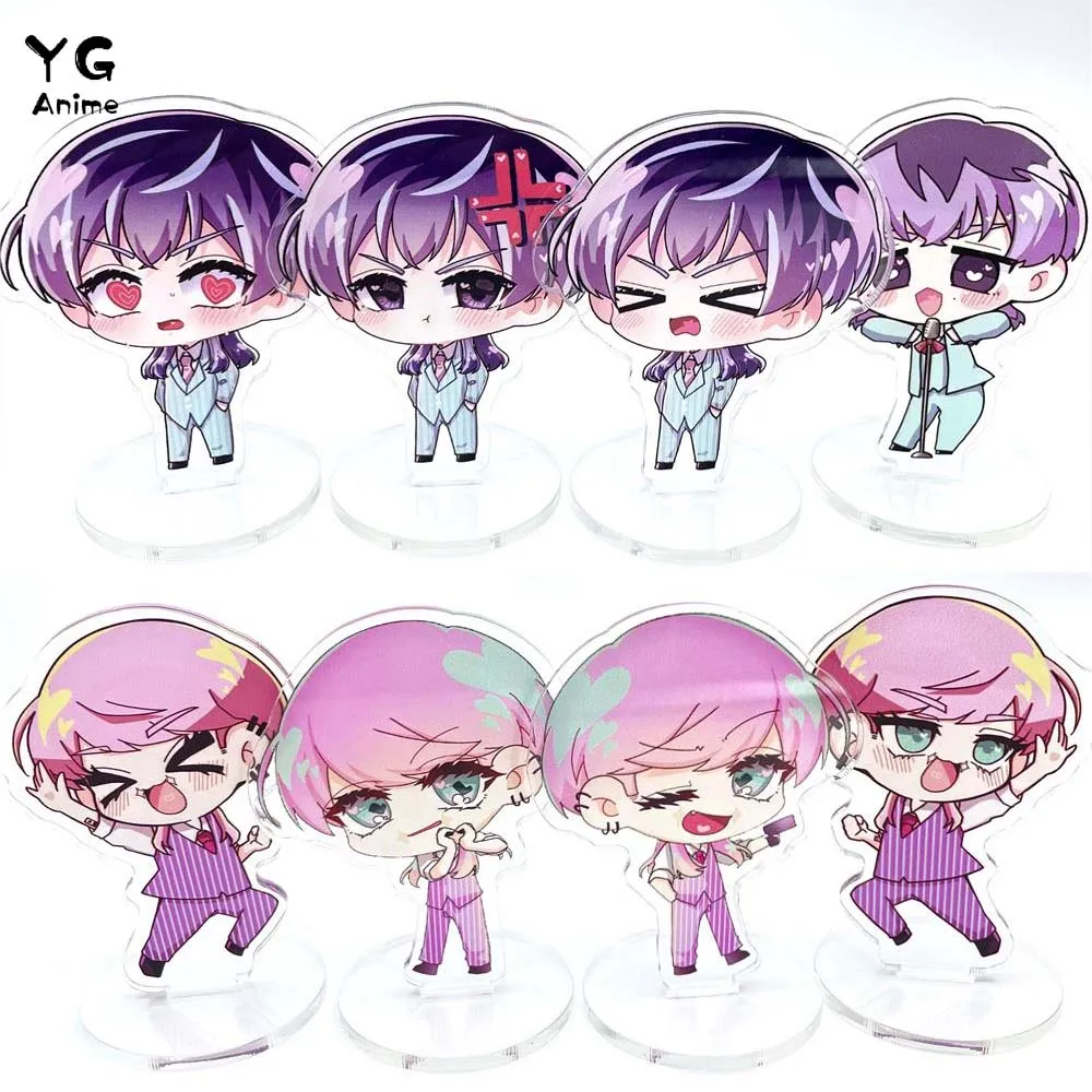 

Anime Figure Tokyo Revengers Manjiro Sano Mikey Haitani Brothers Acrylic Stand Cute Cosplay Model Plate Desk Decor Keychains