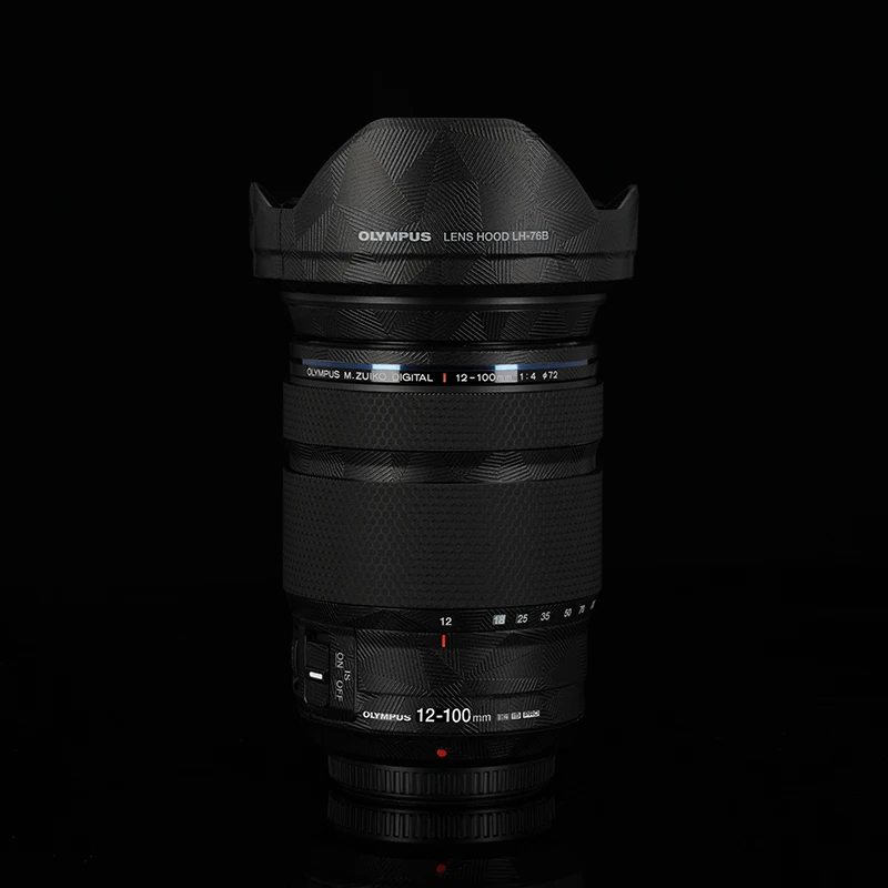 Чехол для объектива Olympus 12-100 f4 OLYMPUS мм IS PRO наклейка-пленка 12-100f4 наклейка-скин 12 100