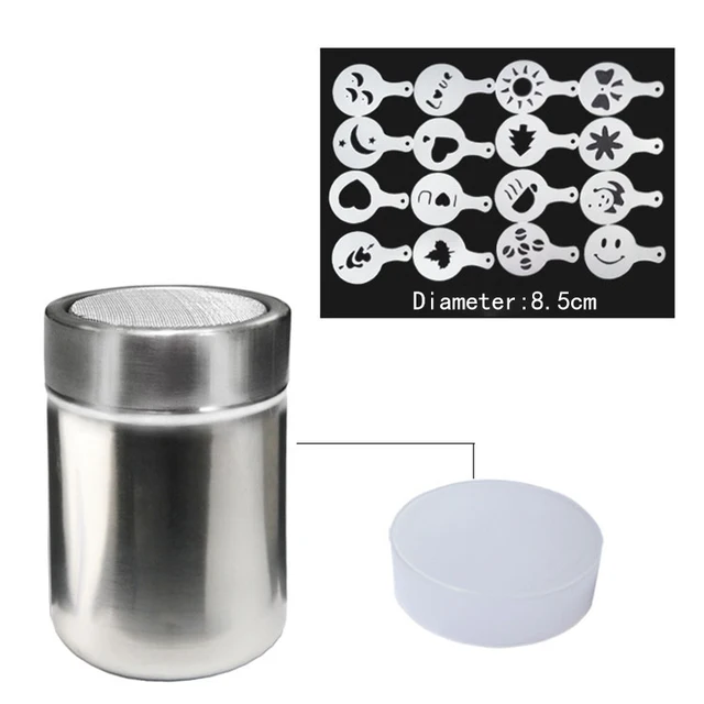 Ситечко для муки соли сахара приправ бутылочки контейнеры шейкер шоколадного