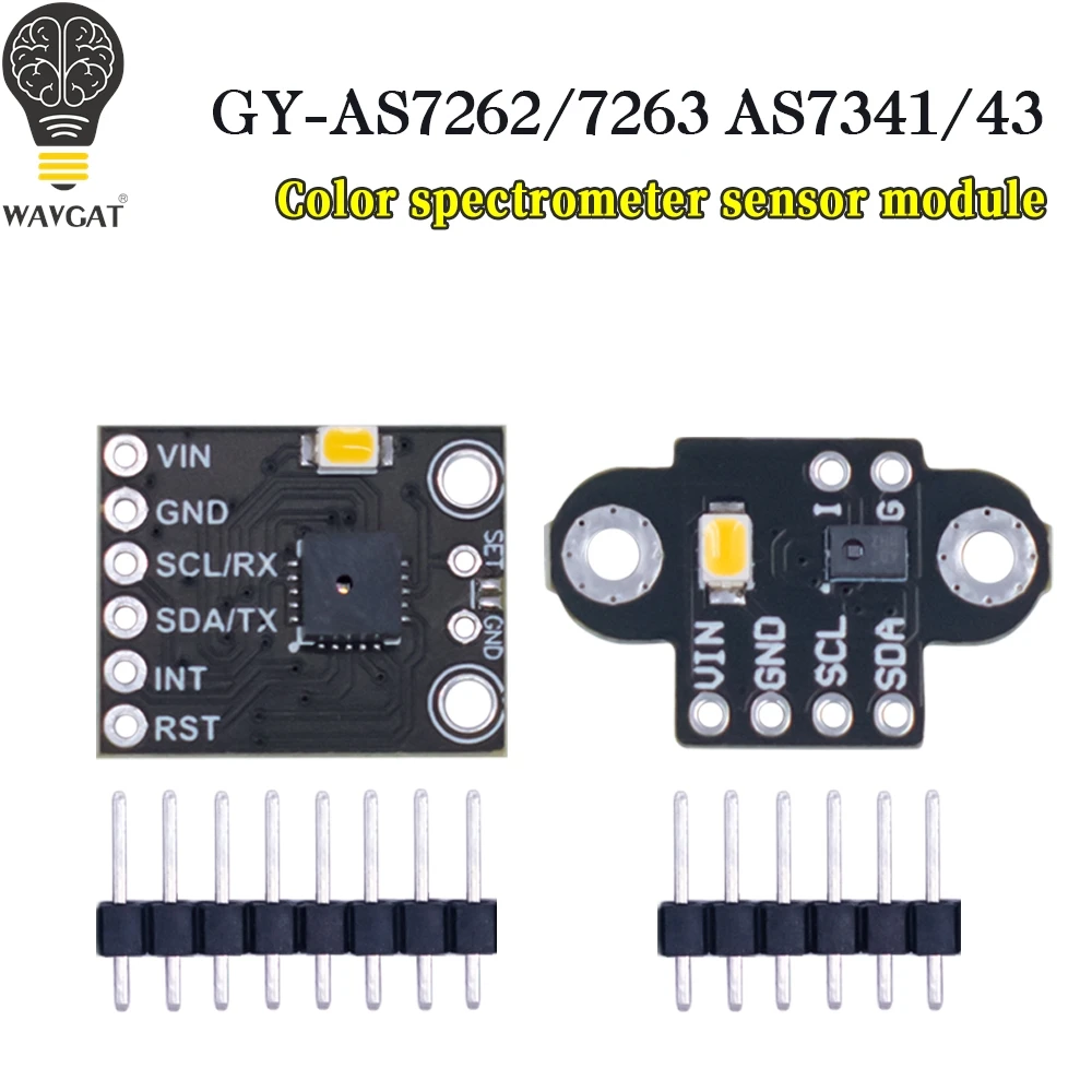 Фото GY-AS7262 AS7263 AS7341 Видимый инфракрасный датчик спектрометра №1