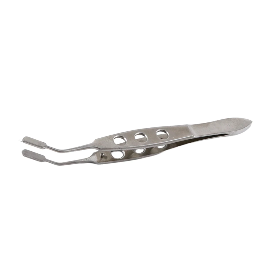 

Stainless Steel Meibomian Gland Forceps Oval Head Anti-corrosive Handheld Eye Caring Tweezer Expressor Tool Accessories