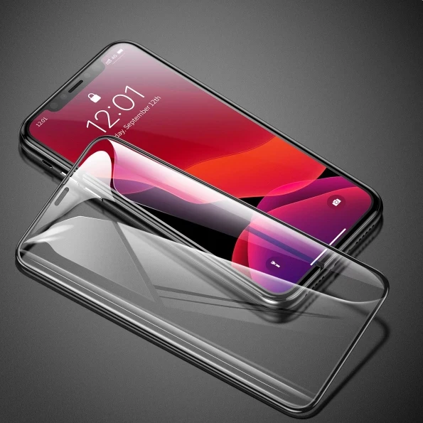 Защитное стекло Baseus SGAPIPH58S-KC01 для APPLE iPhone X XS 11 Pro 0.3 мм Full Screen Glass черный |