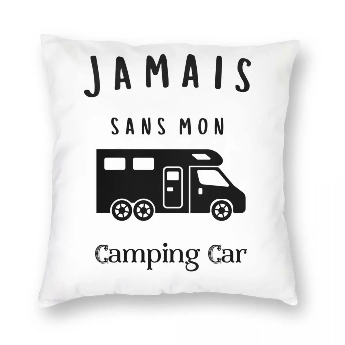 Чехол на подушку из полиэстера и льна с узором |