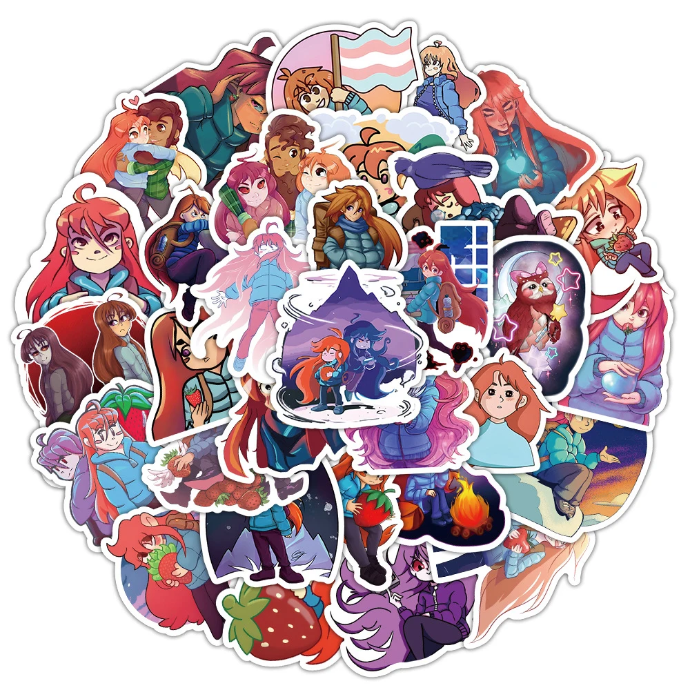 10/30/50 шт. Мультяшные наклейки в стиле игры Селеста милые для ноутбука автомобиля
