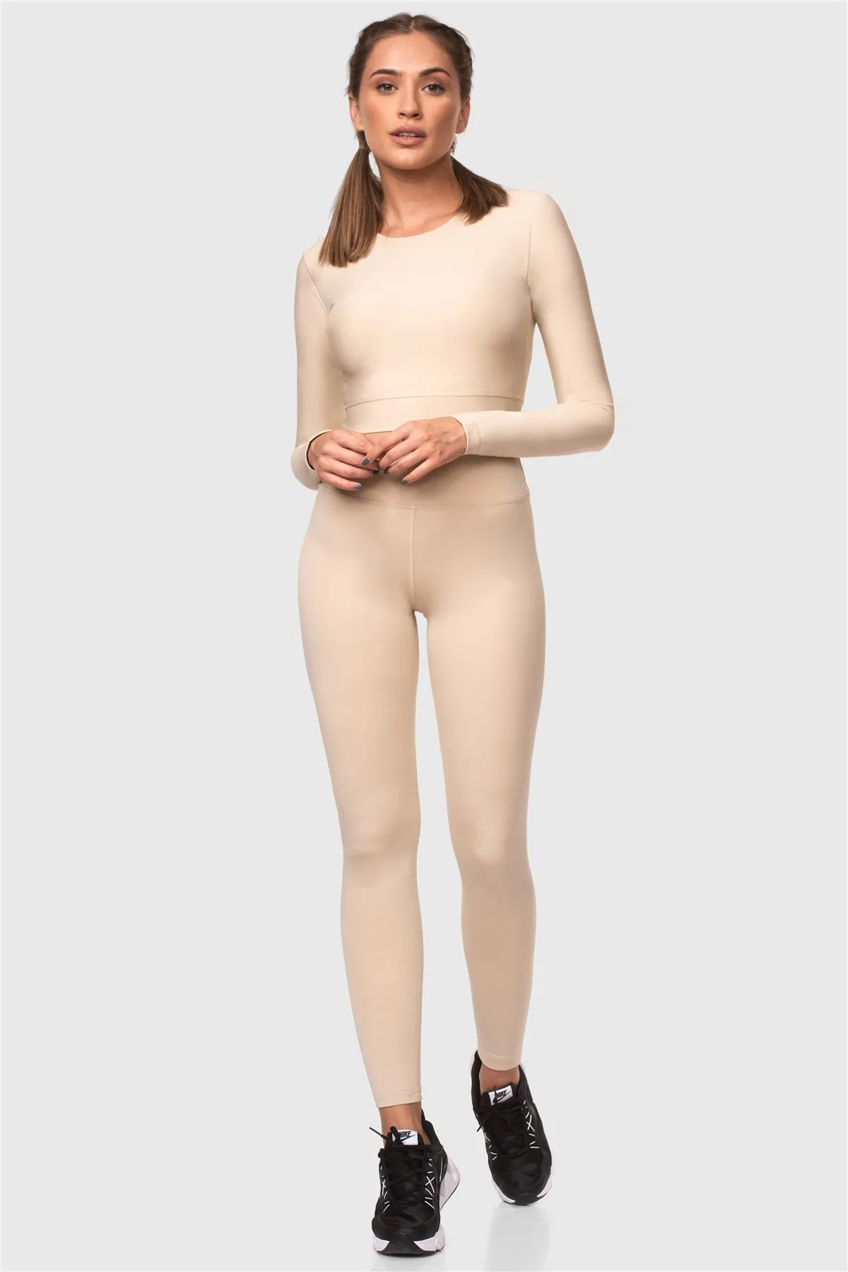 Superstacy High Waist Mink Sports Leggings