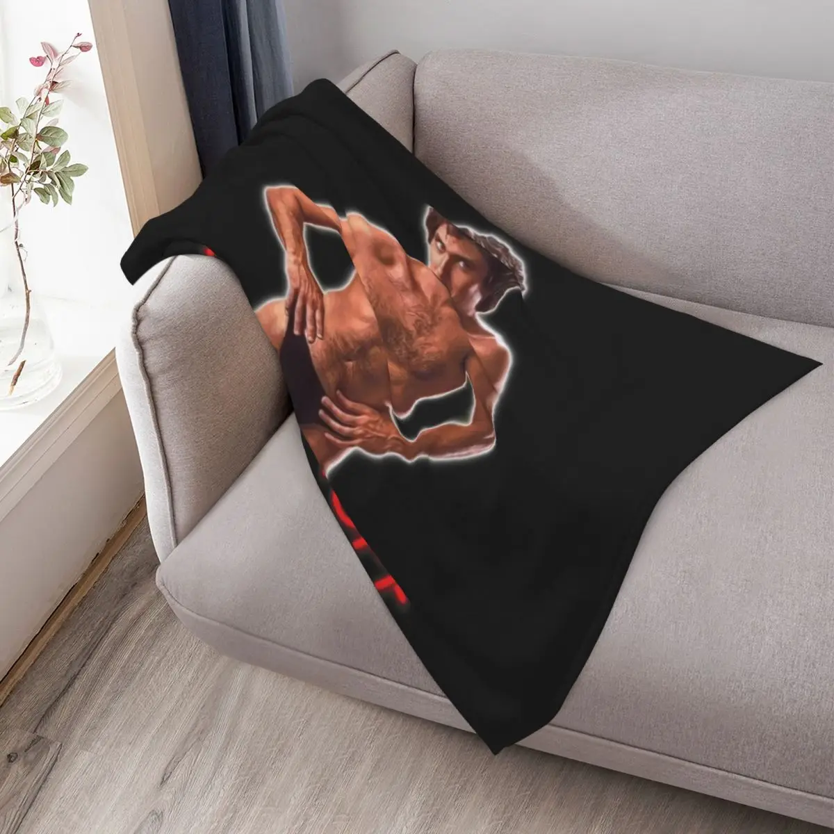 Фото Плед PARTY YOUR HASSELHOFF: прочный и теплый плед для ежедневного домашнего использования №3