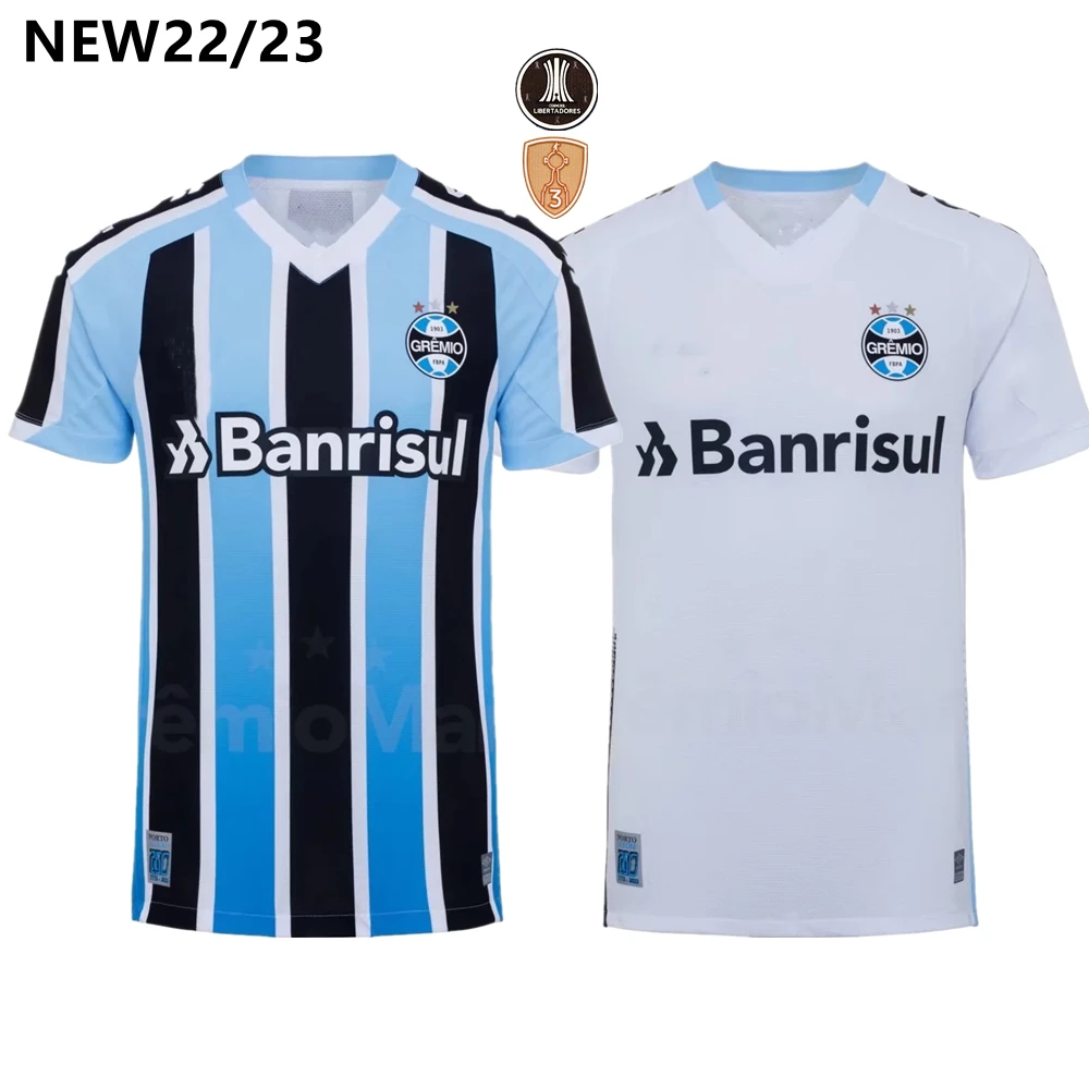 

New 22/23 Gremio Soccer Jerseys 2022 2023 Home Away Gilchmei Johnath MILLER LUAN Marlone Football shirt