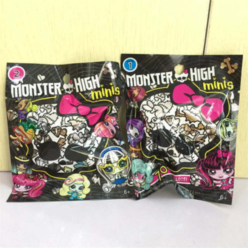 

Original Kawaii Anime Figurine Monster Minis High Dolls Season 1 Blind Bag Mystery Box Models Action Figure Kids Girls Toys Gift