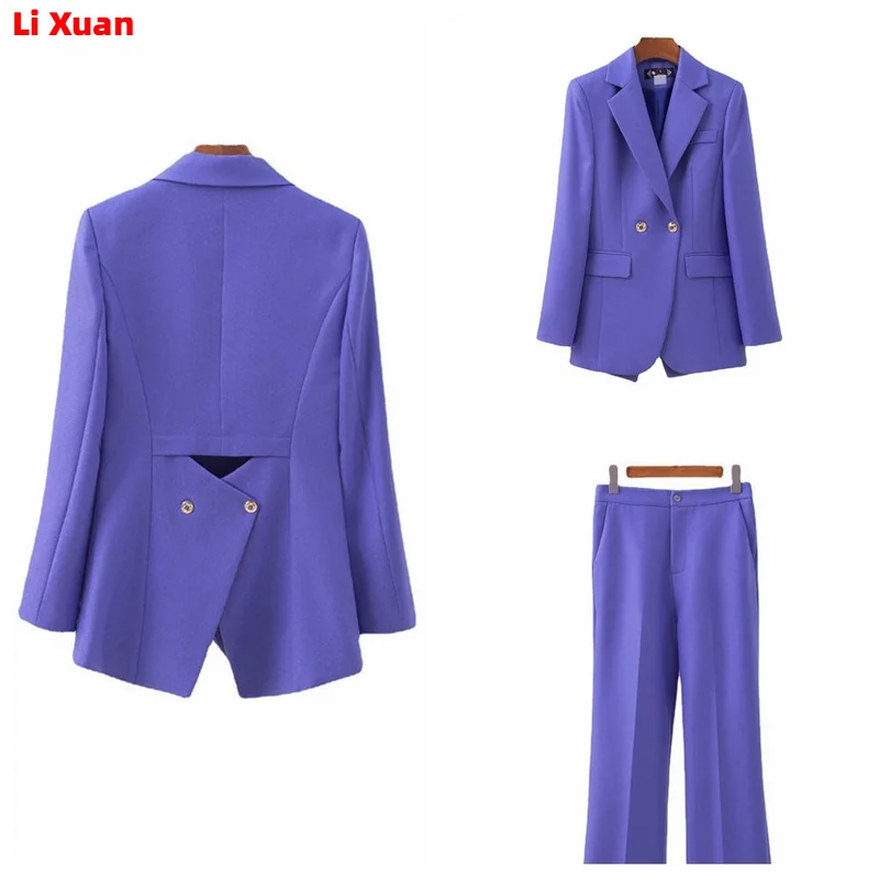 Superior Quality Spring Formal Ladies Fashion Blazer Women Business Suits with Sets Work Wear Office Casual Pants Jacket Suit