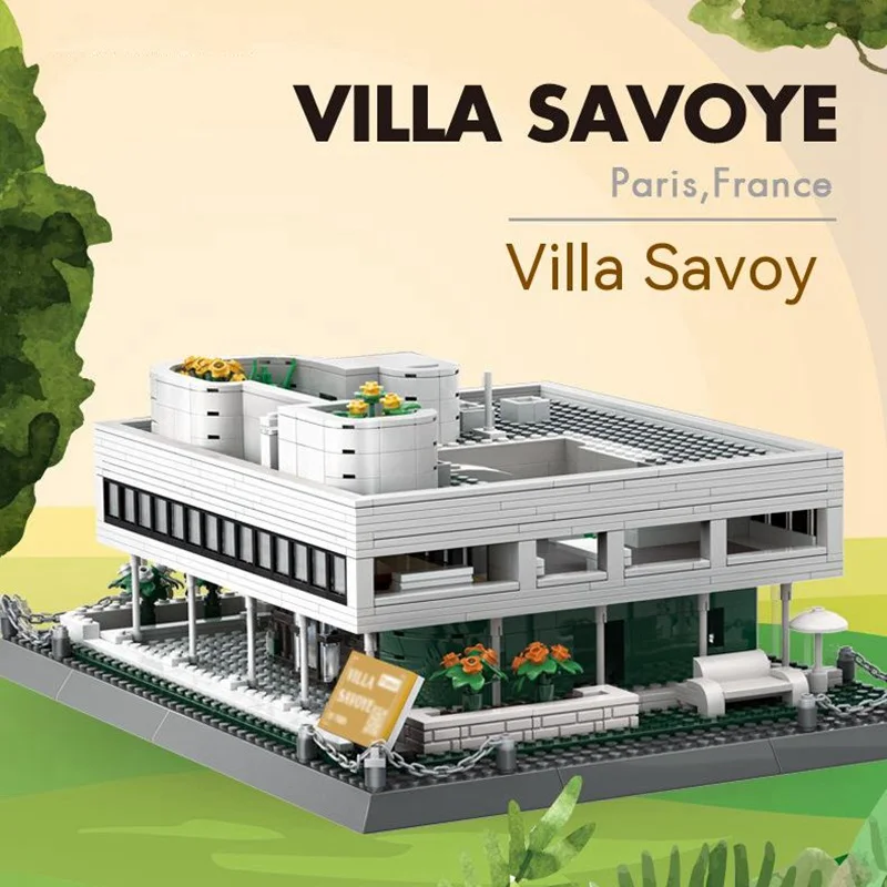 

Wange конструктор французская деревня домик дом вилла модель архитектура строительные блоки креативные обучающие игрушки для детей Подарки 5237
