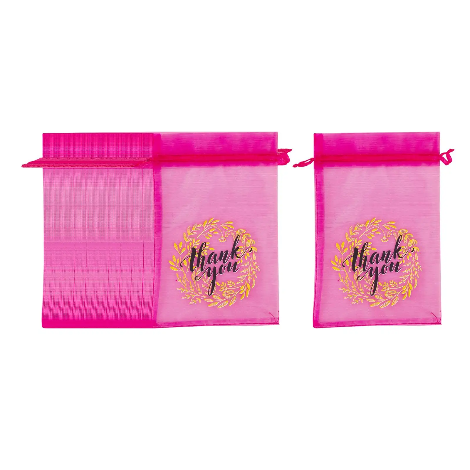 100х портативные подарочные пакеты Подарочная коробка для конфет мешочки