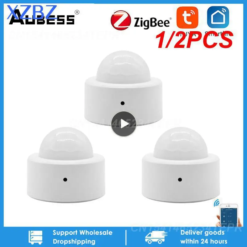 

1/2 шт., датчик движения Zigbee 3,0 человеческого тела с PIR-датчиком