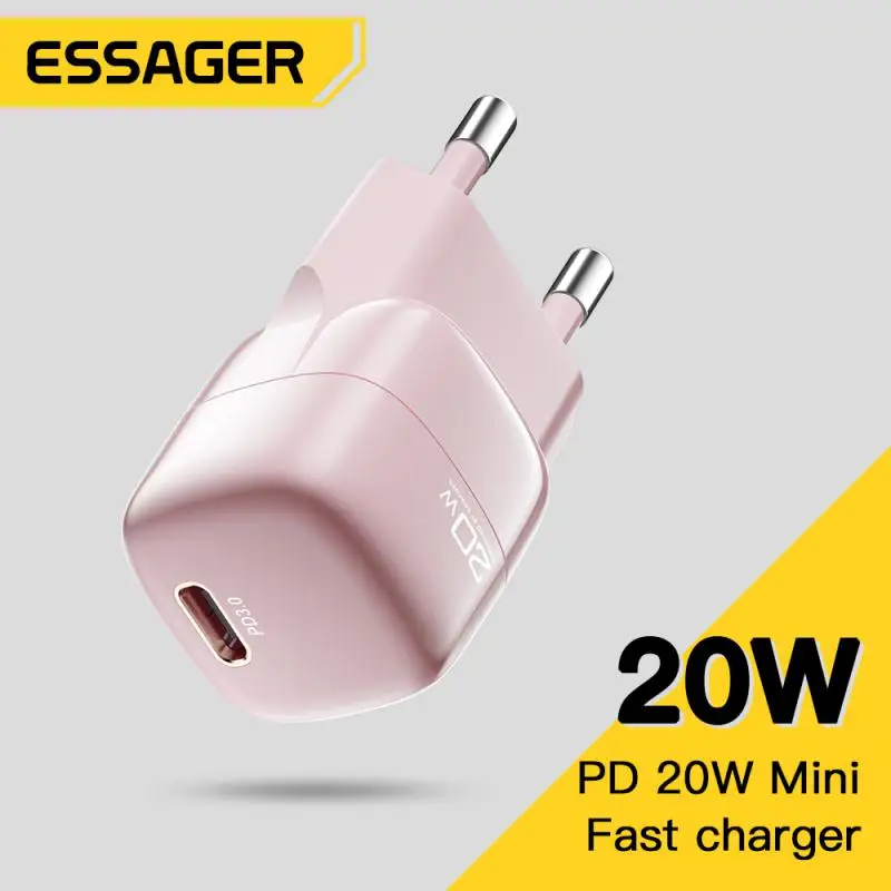 

Mini Usb Type C Fast Charger 20w Portable Mobile Phone Adapter Fast Charging Usb C Charger Phone Charger Qc Pd 3.0
