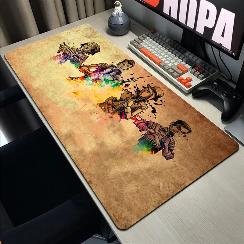 

B-коврик для мыши Borderlands, игровые компьютерные аксессуары, игровой коврик для мыши, Удлиненный коврик, коврик для рабочего стола, коврик для к...