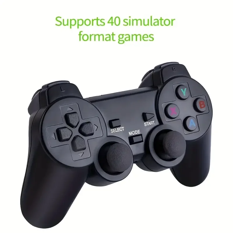 M8 Game Stick 4K Linux OS TV Игровая консоль Встроенные 20000+ игр 2 4G Двойная беспроводная ручка