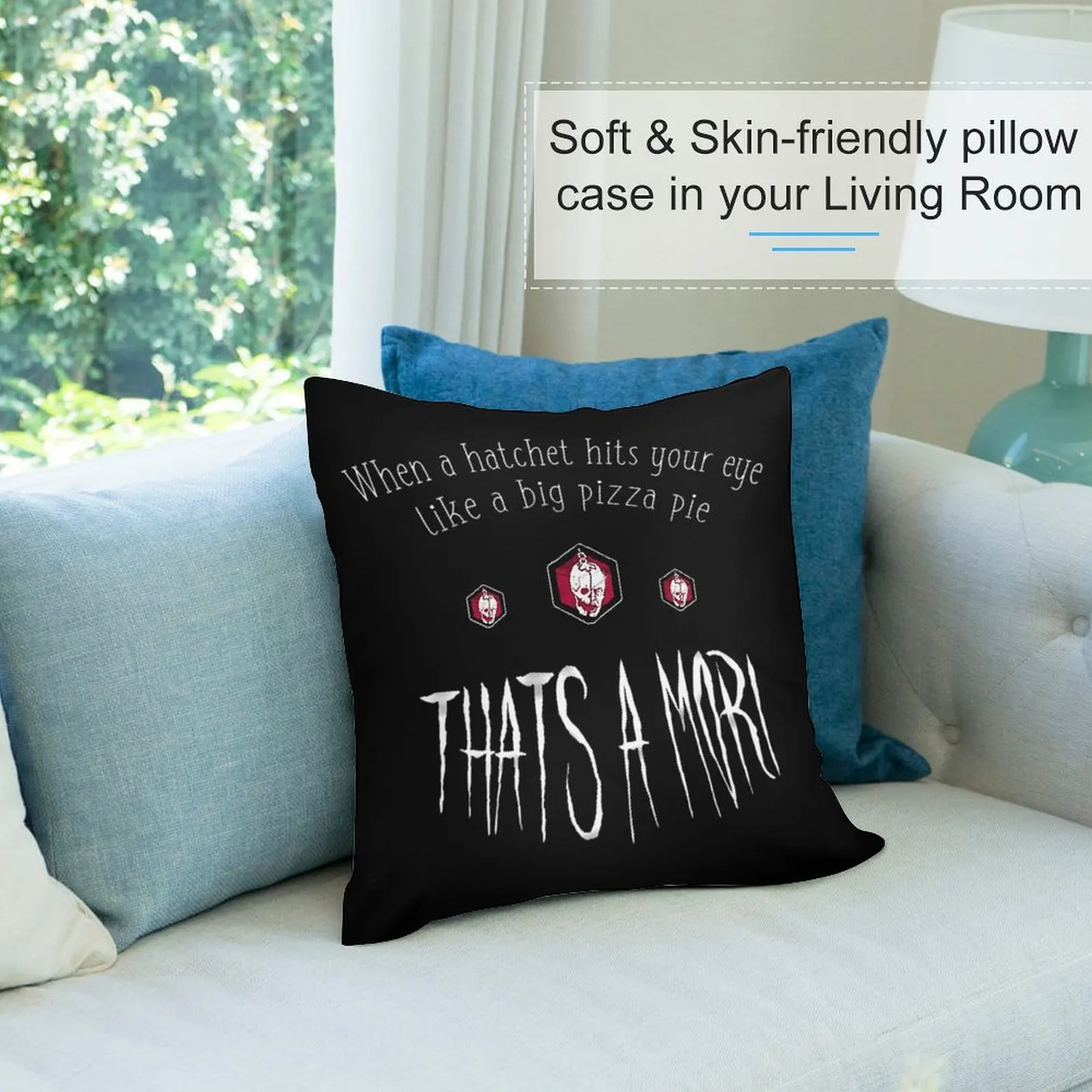 Momento Mori Art (белый) декоративная подушка роскошная