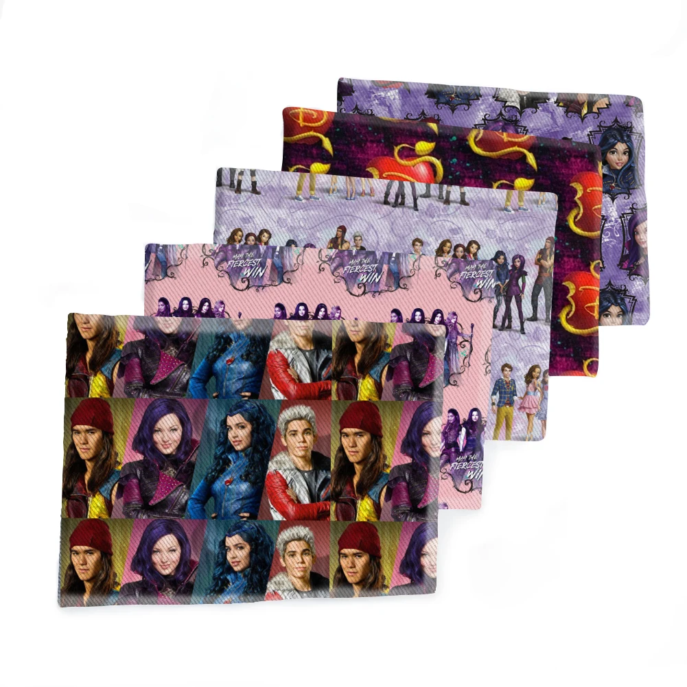 

Polyester Cartoon Movie Pattern Printed Twill Fabric Patchwork Sewing Accessories Home Decor Shirt 50X145cm