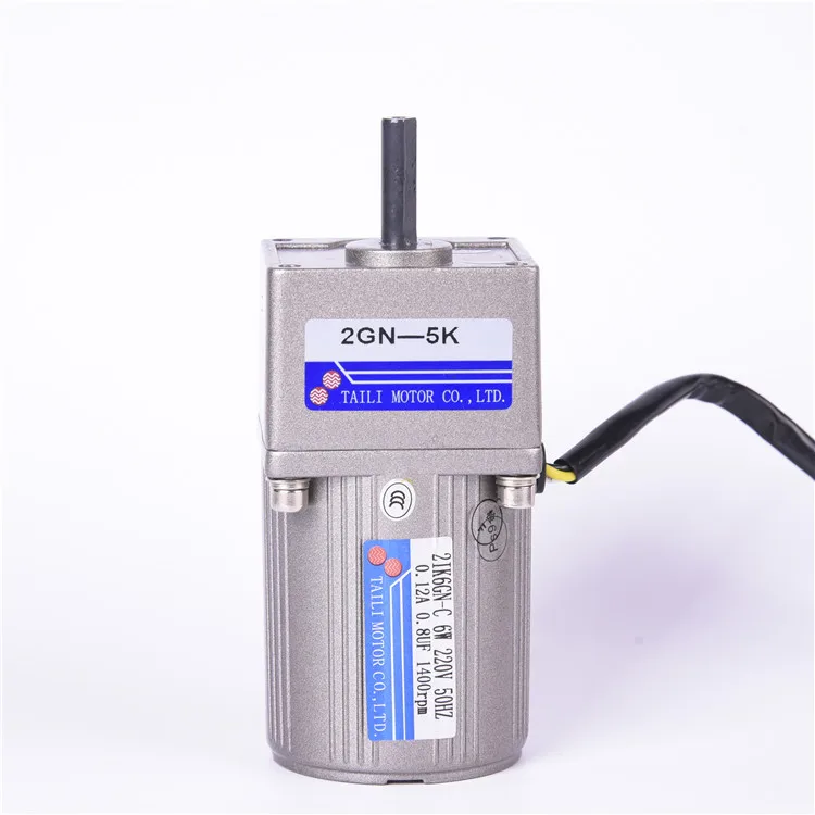 Скоростной двигатель переменного тока 6 Вт с редуктором 2GU3K-300K