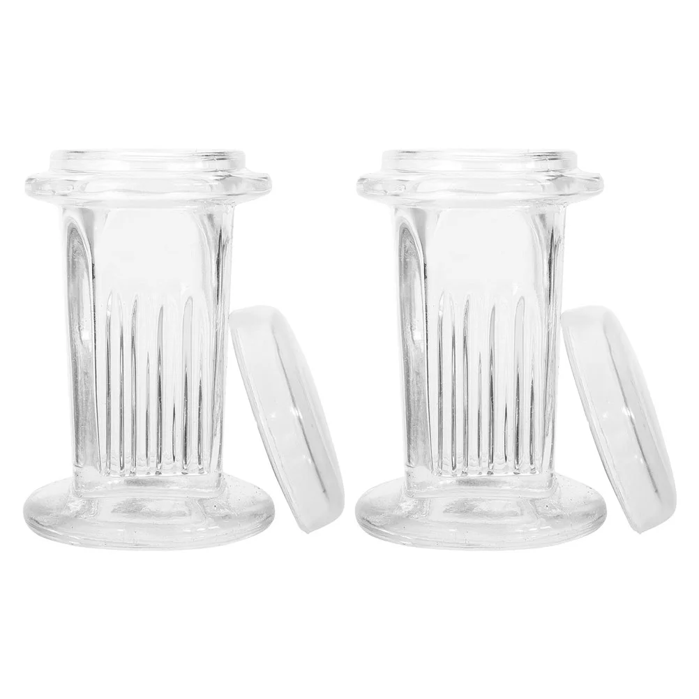 2 шт. стеклянные банки для окрашивания