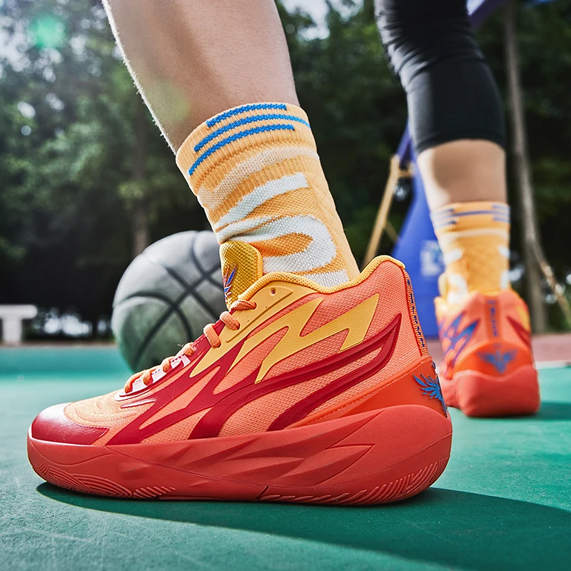 Высококачественная Баскетбольная обувь Lamelo Ball 2 поколения Боевая Нескользящая