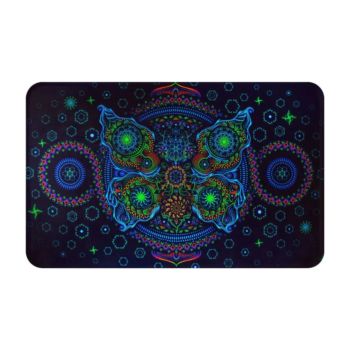 

Mexican Pattern Skin-Friendly Super Absorbent Non-Slip Dirty Resistant Easy Care Non-Stick Space Bedroom Living Room Outdoor