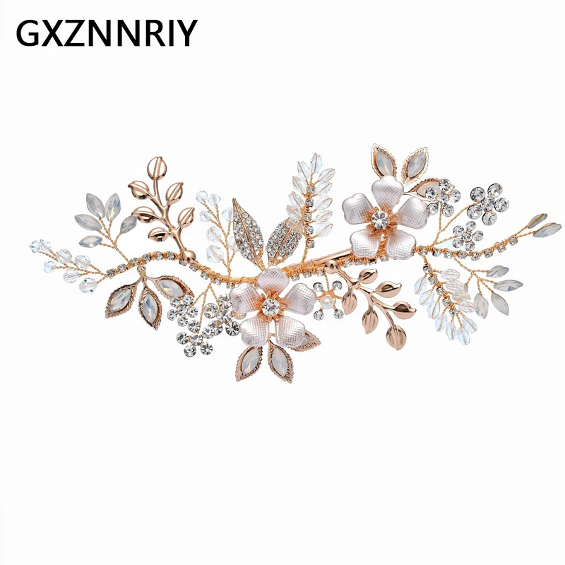 Заколки ручной работы с хрустальными цветами заколки для волос женщин ювелирные