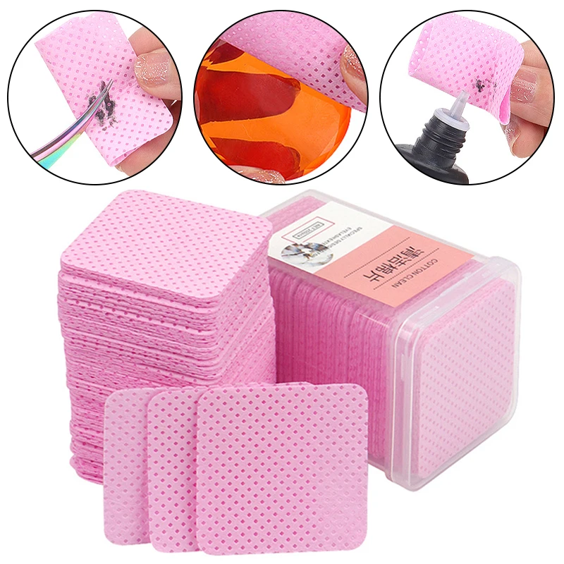 

200 шт./коробка, салфетки для снятия гель-лака