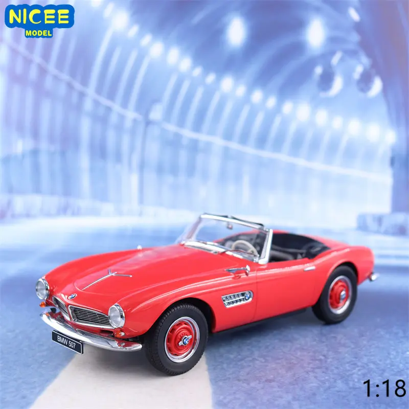 

1:18 BMW 507 Convertible Vintage Vintage Car Simulation Diecast Car Metal Alloy Model Car Toys for Children Gift Collection P14