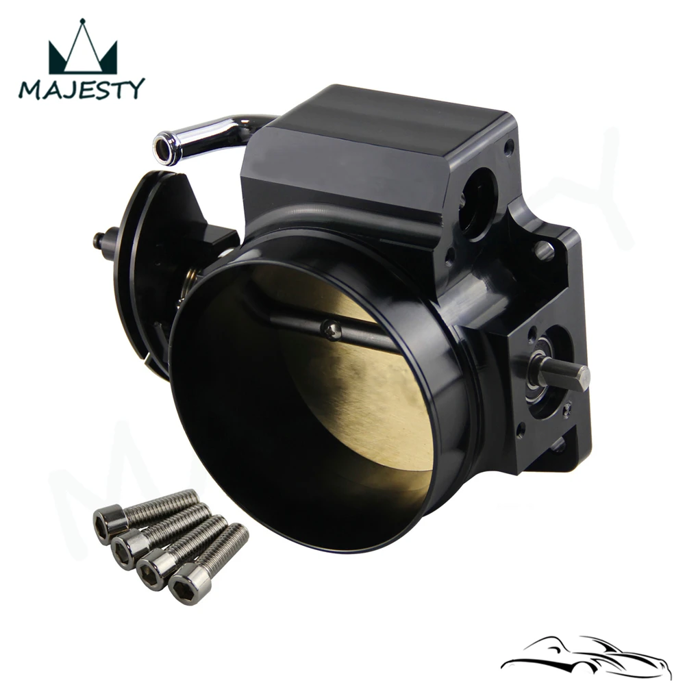 

92 мм корпус дроссельной заслонки CNC для Chevy GM Gen III LS1 LS2 LS3 LS6 LS7 SX LS LSX 4 Bolt