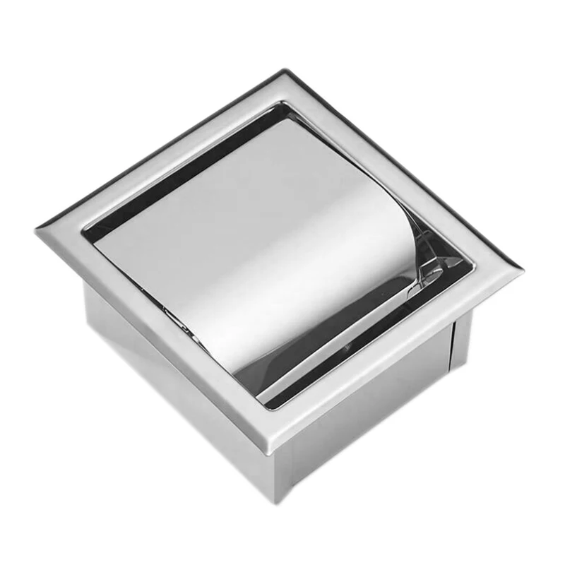 

Stainless Steel Recessed Toilet Paper Holder Wall Toilet Paper Holder,Modern Style Toilet Paper Holder,Recessed Tissue Roll Disp