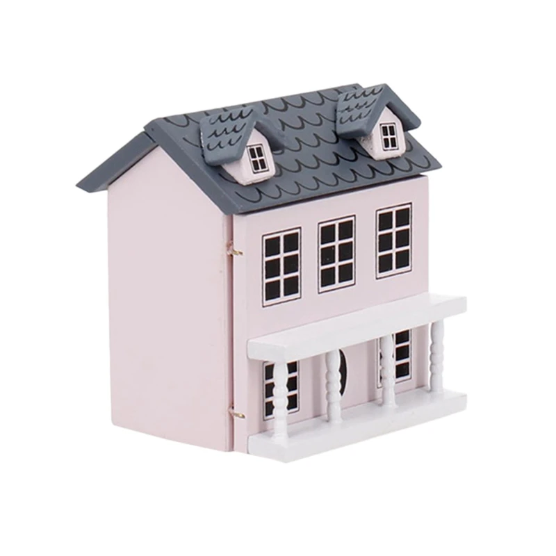 

1/12 Dollhouse DIY Miniature Simulation Dollhouse Villa Small Room Model Toys For Doll House Decoration