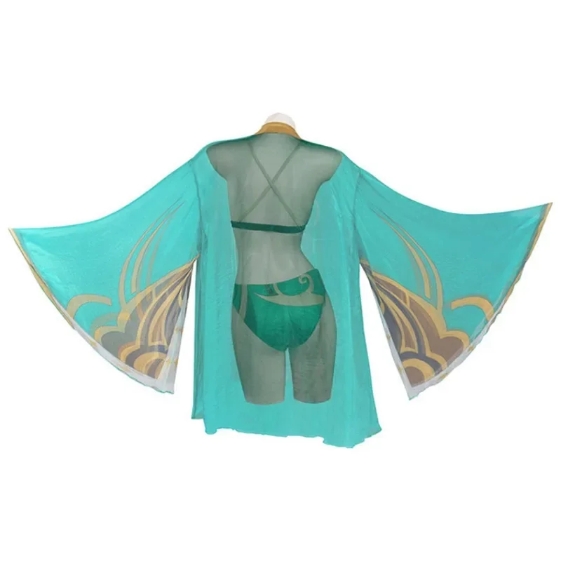 Игровой костюм для косплея Genshin Impact купальник Ms Hina Beelzebul Raiden Shogun HuTao