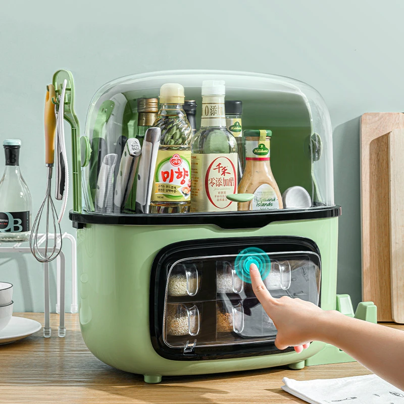 

Push-pull Storage Organizer Shelf Condiment Bottle Rack Storage Holders Rack Rangement Cuisine Home Kitchen Storage