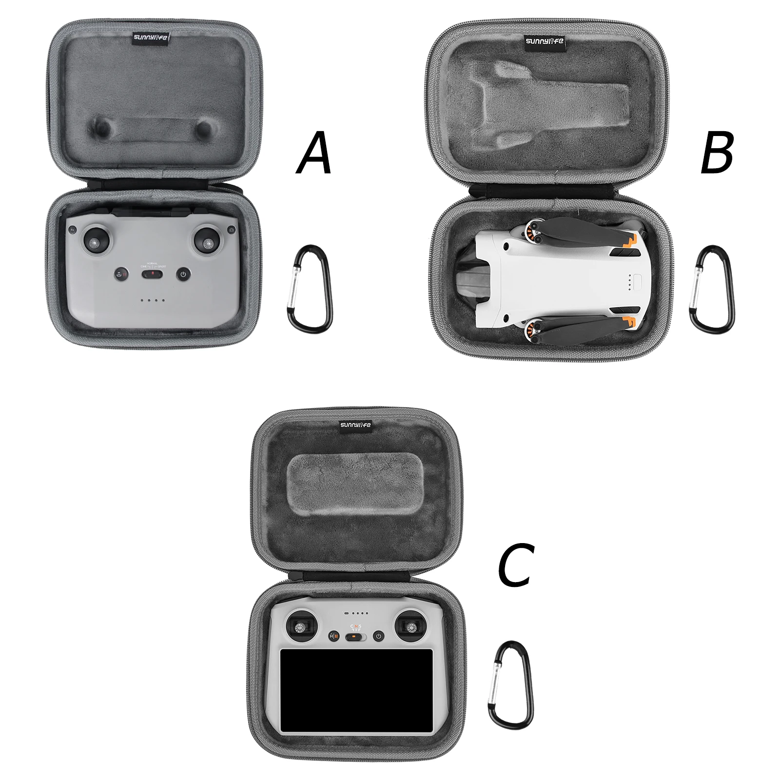 

Для DJI MINI 3 PRO водонепроницаемая сумка для хранения чехол для дрона сумка для переноски с/без экрана сумка для хранения пульта дистанционного...