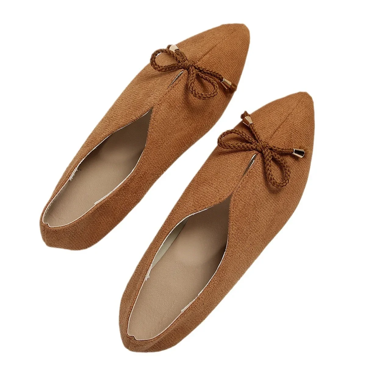 Zapatos informales presentation Xocha para mujer мокасины cómodos suela suave planos Ballet de gamuza sintética
