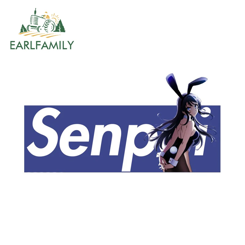 EARLFAMILY 13 см для нулевого двойного дрифта аниме Sanpai автомобильные наклейки