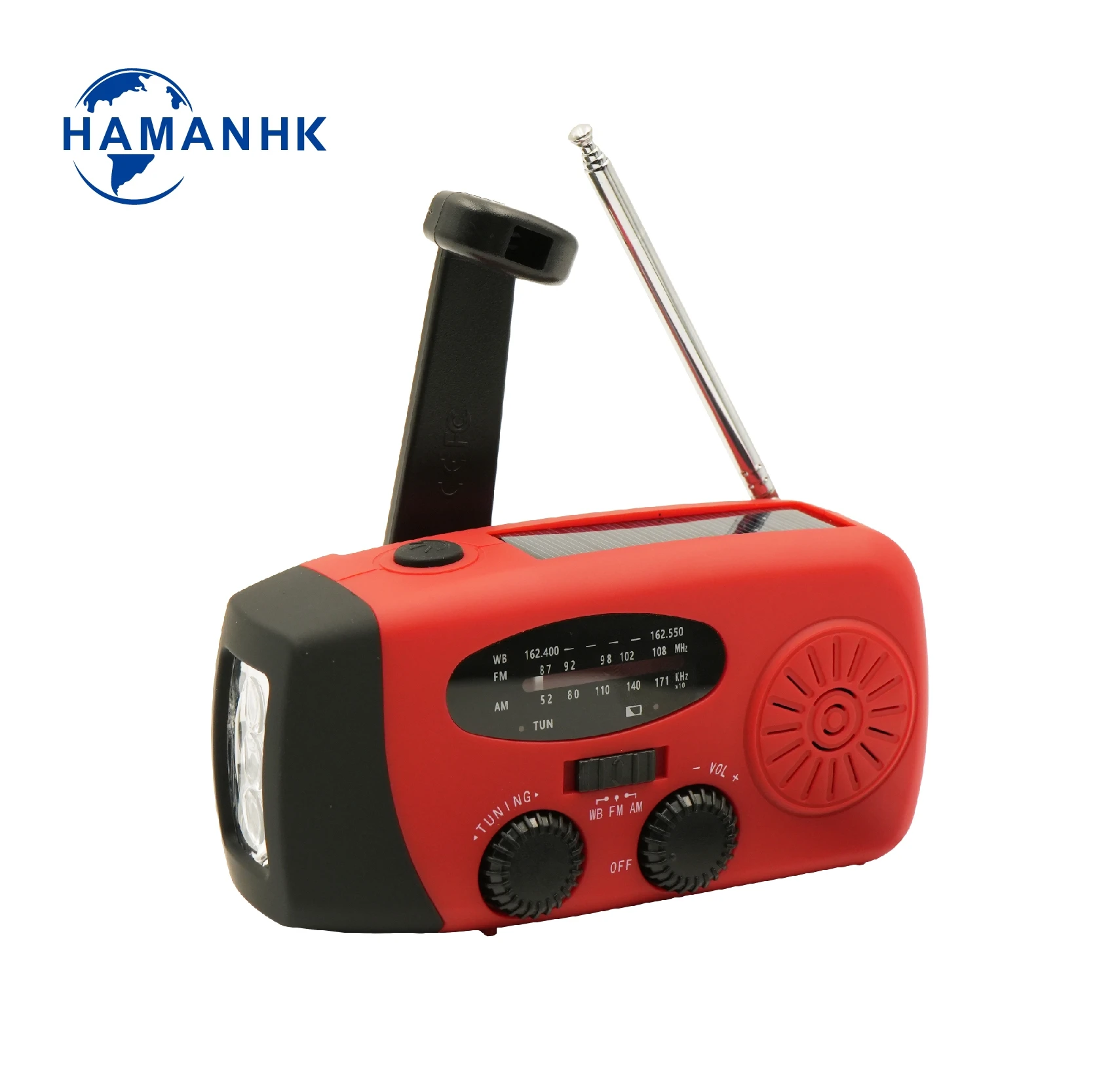 Домашняя система Mp3 Кемпинговый светильник Штормовой приемник Am/fm/noaa Аварийное