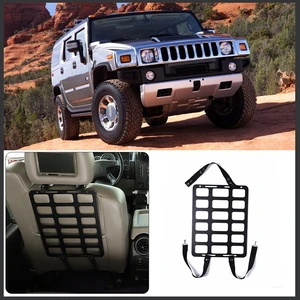 For Land Rover Defender 90 110 Aluminum Alloy Black Car Styling Multifunctional Seat Back Shelf Plate Car Interior Accessories