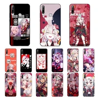 babaite nakiri ayame hololive anime phone case for huawei y 6 9 7 5 8s prime 2019 2018 enjoy 7 plus