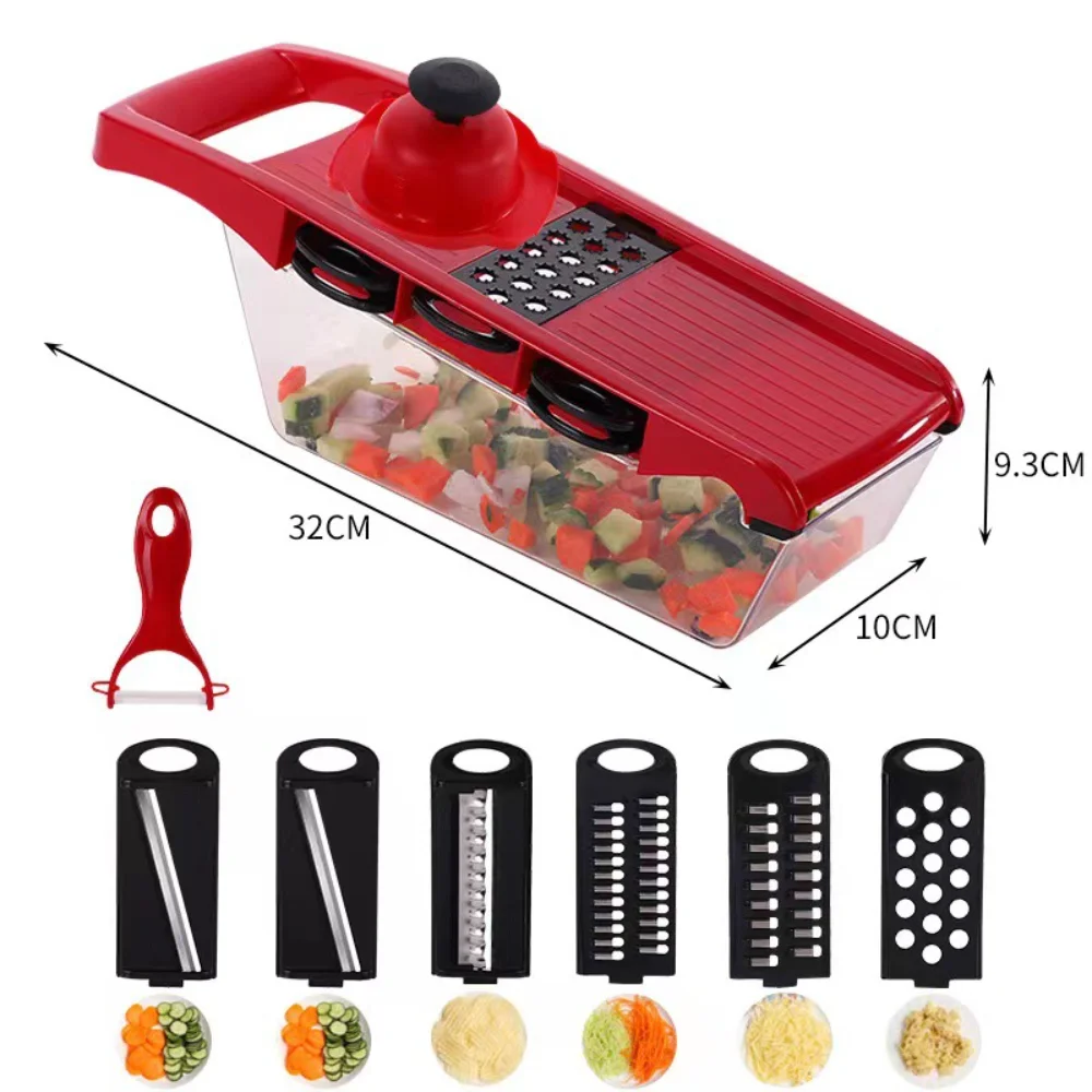 

Multifunctional Vegetable Cutter Potato Shredder Slicer Home Kitchen Carrot Rubbing Shredder Shaver Kitchen Accessories