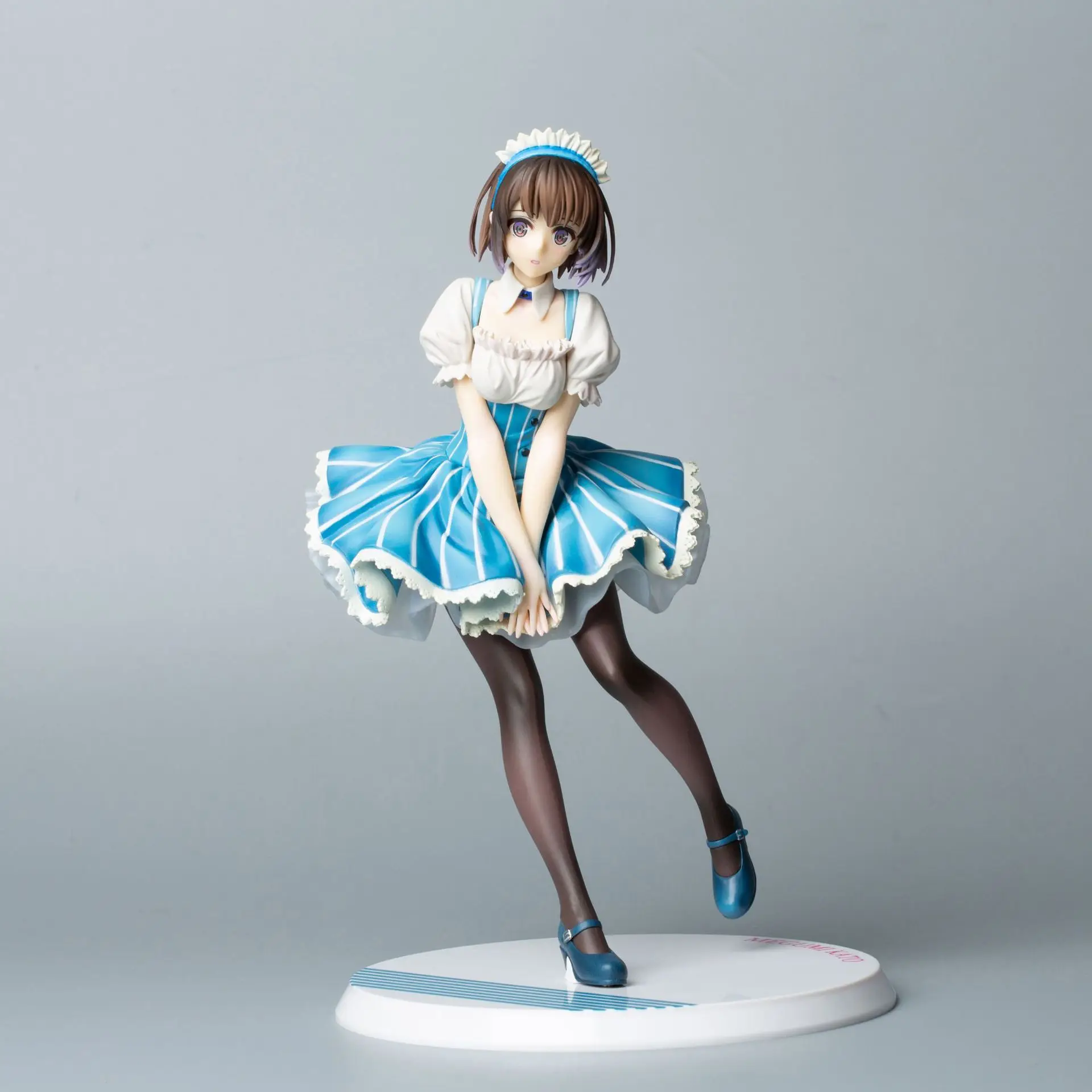 

24cm Saenai Heroine No Sodatekata Fine Kato Megumi Maid ver Cute Girl Model PVC Anime Toys Action Figure Adult Toys Doll Gifts